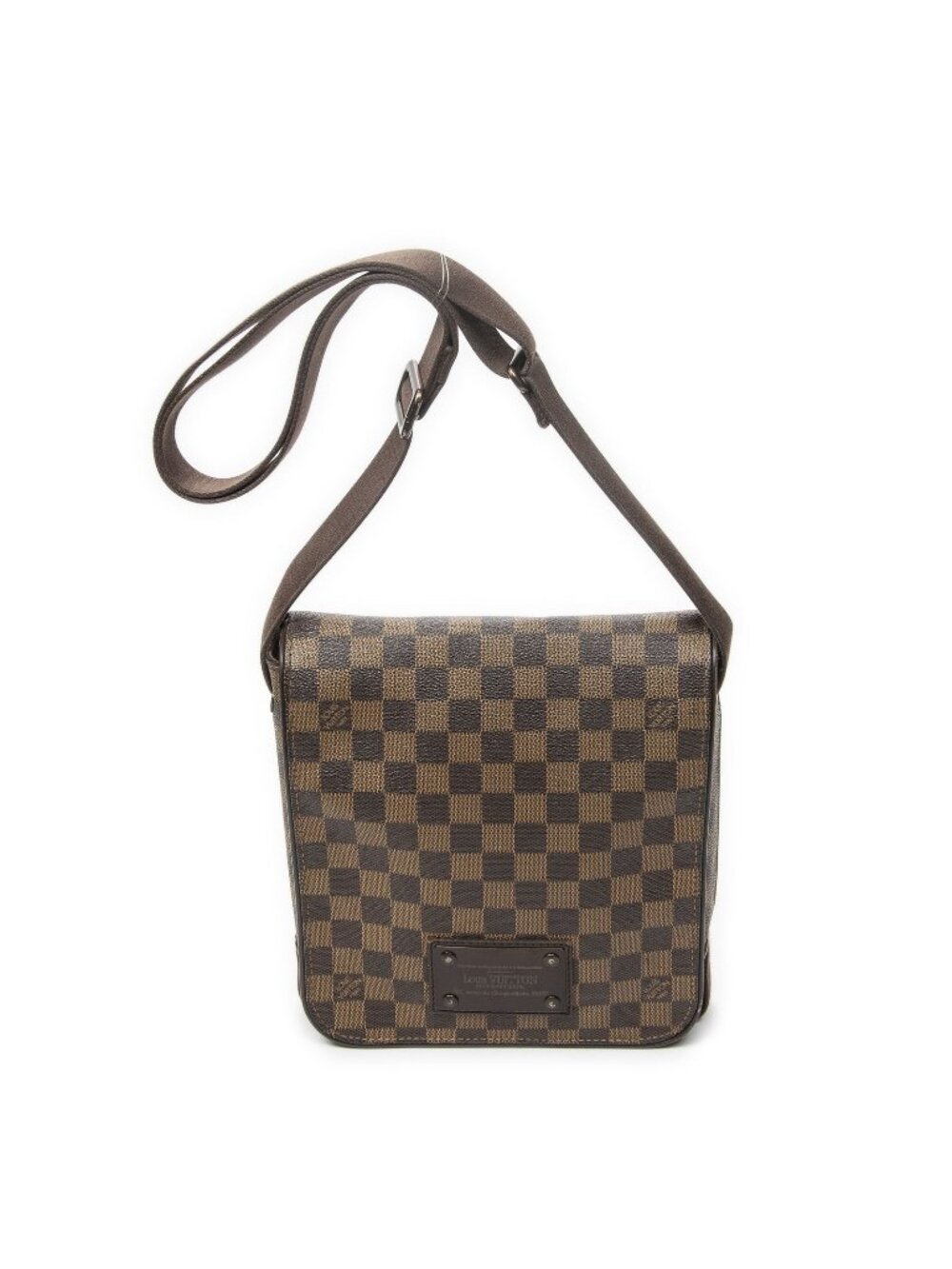 Louis Vuitton Brooklyn Brown Damier Ebene Shoulder Bag